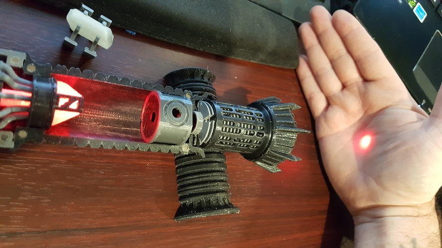 Custom Cutaway Saber Hilt 3D Print 12649 Custom Cutaway Saber Hilt 3D Print 12649