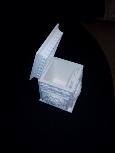 The Tudor Rose Box (with secret lock) 3D Print 12719 The Tudor Rose Box (with secret lock) 3D Print 12719