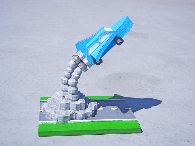 Road Trip to the Moon 3D Print 1279 Road Trip to the Moon 3D Print 1279