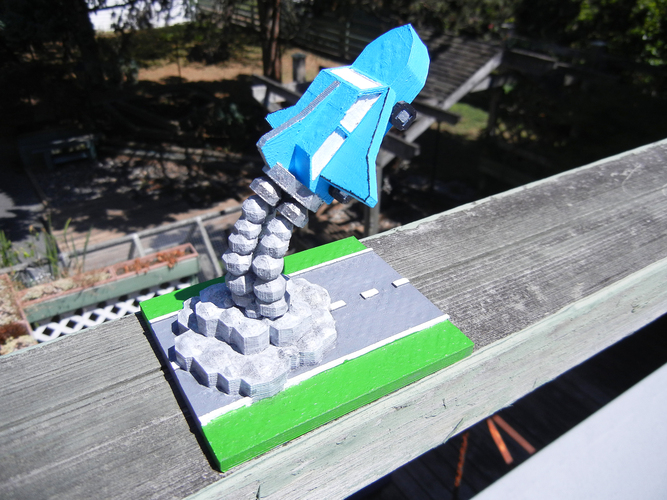 Road Trip to the Moon 3D Print 1281 Road Trip to the Moon 3D Print 1281