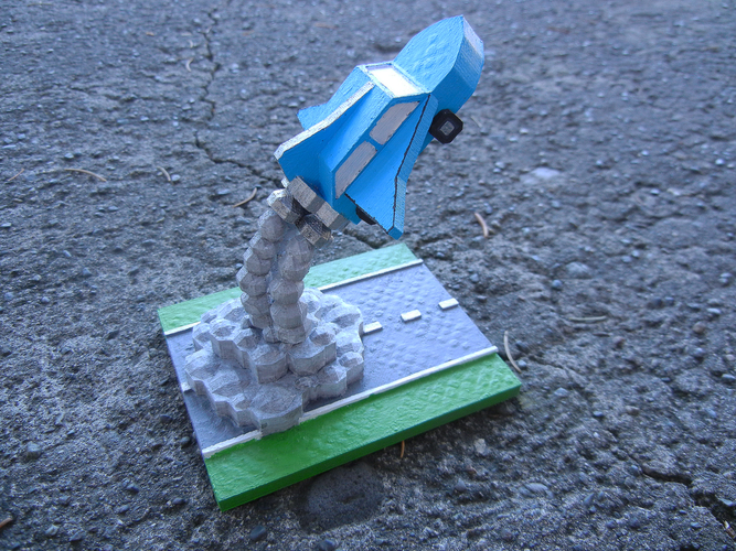 Road Trip to the Moon 3D Print 1282 Road Trip to the Moon 3D Print 1282