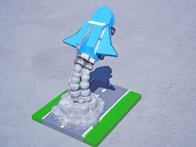 Road Trip to the Moon 3D Print 1285 Road Trip to the Moon 3D Print 1285