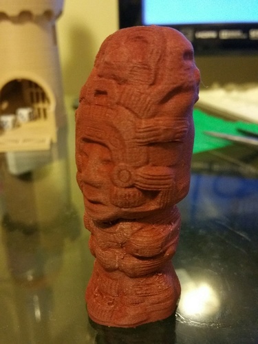 Mayan Statue 3D Print 12971 Mayan Statue 3D Print 12971