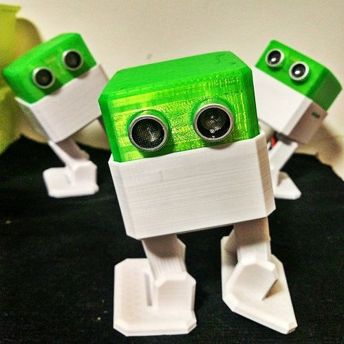 Otto DIY - build your own robot 3D Print 12975 Otto DIY - build your own robot 3D Print 12975