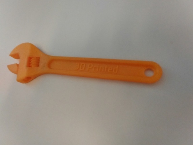 Fully assembled 3D printable wrench 3D Print 13020 Fully assembled 3D printable wrench 3D Print 13020