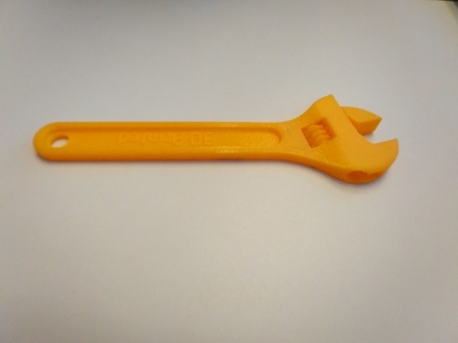 Fully assembled 3D printable wrench 3D Print 13021 Fully assembled 3D printable wrench 3D Print 13021