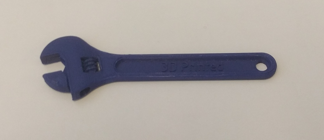 Fully assembled 3D printable wrench 3D Print 13022 Fully assembled 3D printable wrench 3D Print 13022