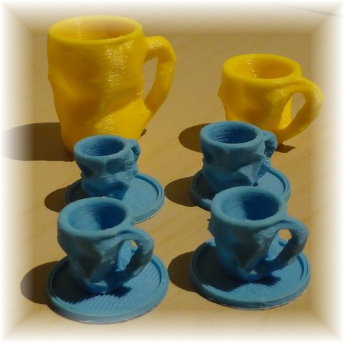 Crushed Espresso cup 3D Print 1304 Crushed Espresso cup 3D Print 1304