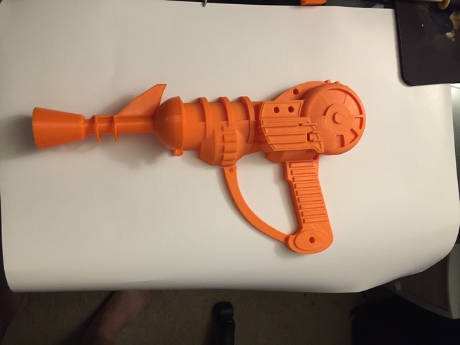Ray Gun from Black Ops UNDER RECONSTRUCTION 3D Print 13084 Ray Gun from Black Ops UNDER RECONSTRUCTION 3D Print 13084