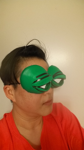 Pepe the Frog Holloween Costume Eyeglasses Tie-on 3D Print 13167 Pepe the Frog Holloween Costume Eyeglasses Tie-on 3D Print 13167