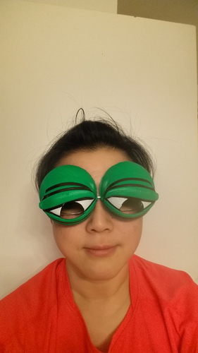 Pepe the Frog Holloween Costume Eyeglasses Tie-on 3D Print 13171 Pepe the Frog Holloween Costume Eyeglasses Tie-on 3D Print 13171