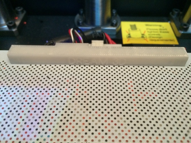 Zortrax M200 Connector Guard 3D Print 13188 Zortrax M200 Connector Guard 3D Print 13188