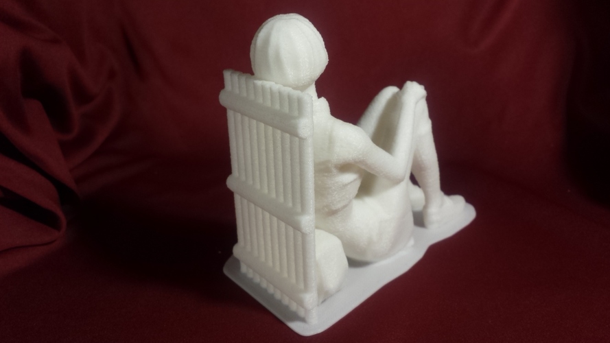 Shizuko - the quiet manga schoolgirl 3D Print 13207 Shizuko - the quiet manga schoolgirl 3D Print 13207