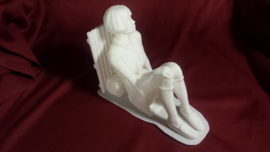 Shizuko - the quiet manga schoolgirl 3D Print 13210 Shizuko - the quiet manga schoolgirl 3D Print 13210