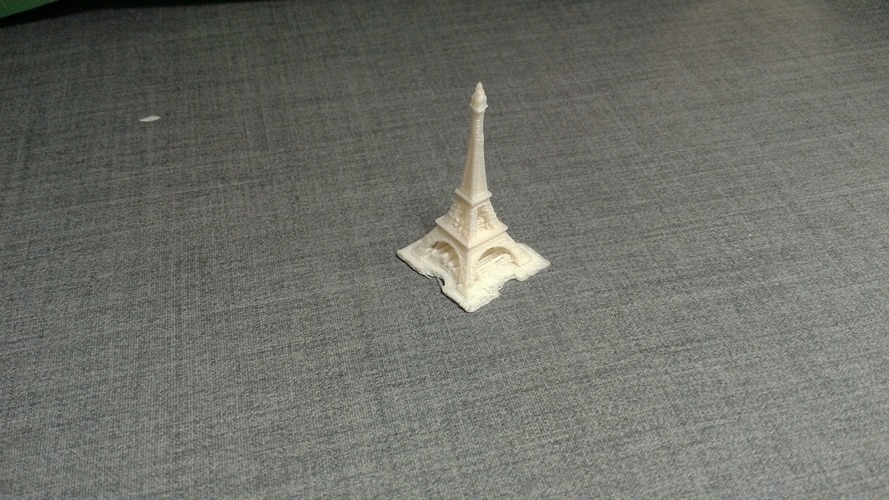 The Eiffel Tower Miniature 3D Print 13349 The Eiffel Tower Miniature 3D Print 13349