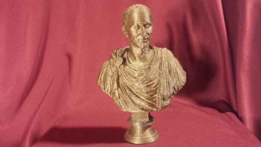 Julius Caesar (scan the world) 3D Print 13388 Julius Caesar (scan the world) 3D Print 13388