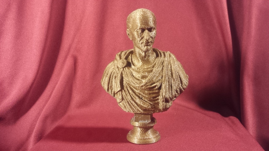 Julius Caesar (scan the world) 3D Print 13389 Julius Caesar (scan the world) 3D Print 13389