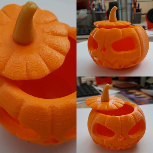 Makies Jack-O-Lantern Redux 1.0 3D Print 13403 Makies Jack-O-Lantern Redux 1.0 3D Print 13403