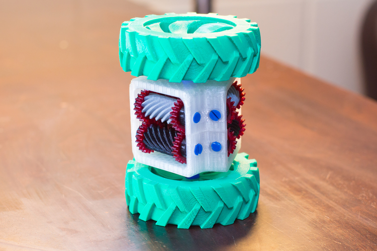 Locked Differential Drive 3D Print 13406 Locked Differential Drive 3D Print 13406
