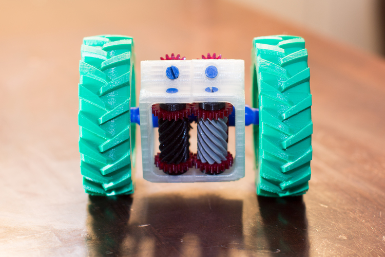 Locked Differential Drive 3D Print 13407 Locked Differential Drive 3D Print 13407