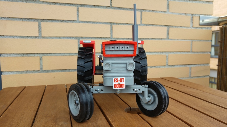 OpenRC Tractor 3D Print 13478 OpenRC Tractor 3D Print 13478