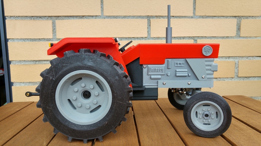 OpenRC Tractor 3D Print 13481 OpenRC Tractor 3D Print 13481