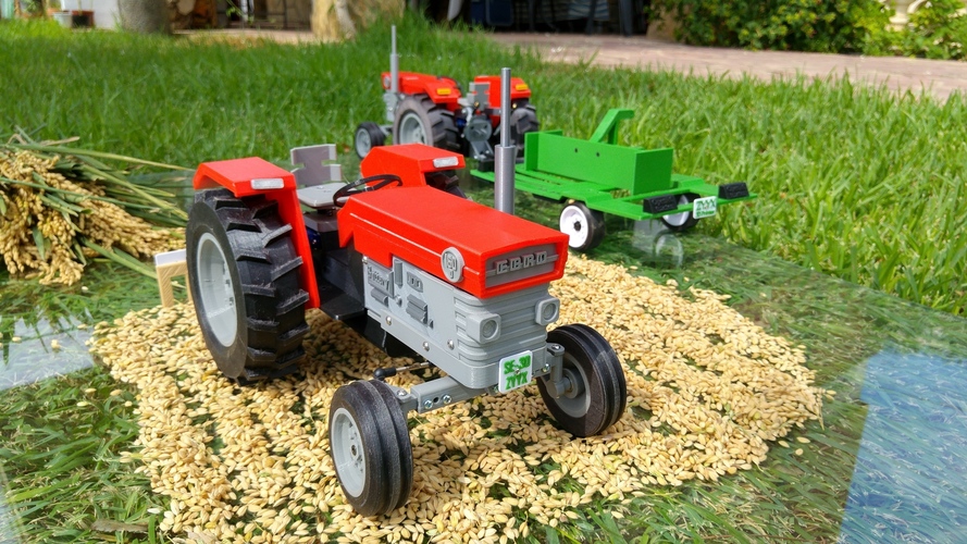 OpenRC Tractor 3D Print 13482 OpenRC Tractor 3D Print 13482