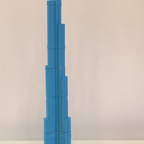 BURJ KHALIFA (706mm) 3D Print 13494 BURJ KHALIFA (706mm) 3D Print 13494