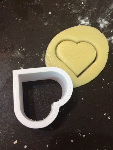 Heart cookie cutter 3D Print 1351 Heart cookie cutter 3D Print 1351