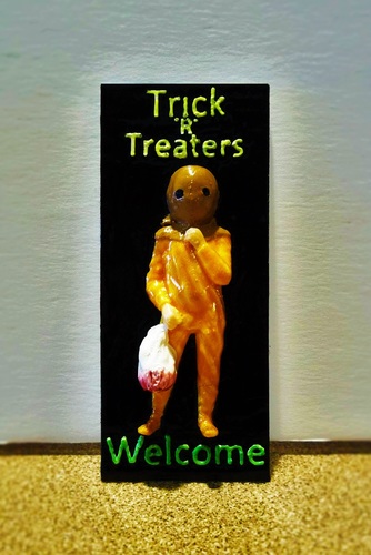 Trick 'r' Treaters welcome sign 3D Print 13570 Trick 'r' Treaters welcome sign 3D Print 13570