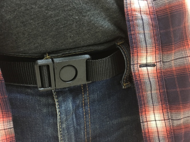 Centre (Center) Release Buckle 3D Print 13573 Centre (Center) Release Buckle 3D Print 13573