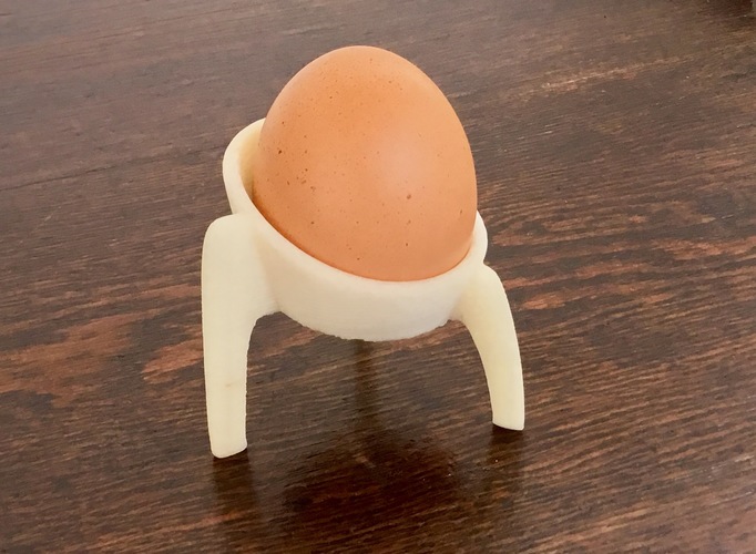 TRIPOD Egg Cup 3D Print 13653 TRIPOD Egg Cup 3D Print 13653