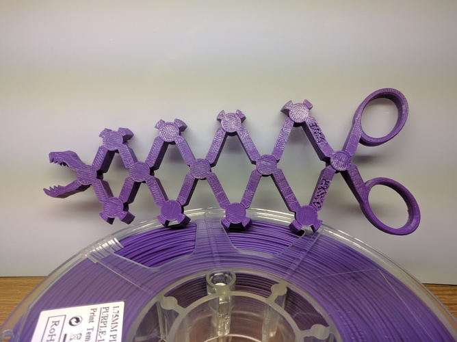 Scissor Snake Family 3D Print 13667 Scissor Snake Family 3D Print 13667