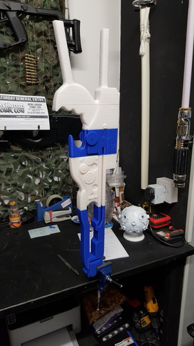 Bowcaster Wookiee Crossbow 3D Print 13671 Bowcaster Wookiee Crossbow 3D Print 13671