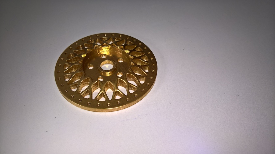 Wheel(BBS RS and Toyo R888) 1/4 3D Print 13697 Wheel(BBS RS and Toyo R888) 1/4 3D Print 13697