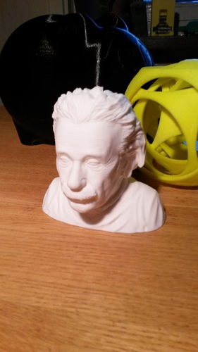 Einstein Bust (14K) 3D Print 13840 Einstein Bust (14K) 3D Print 13840