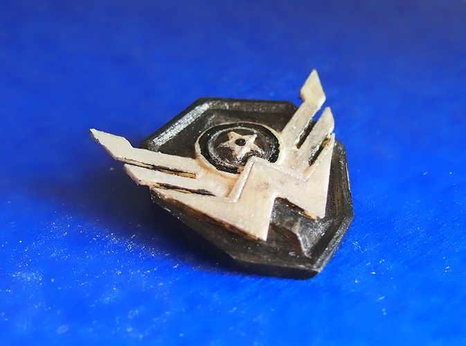 Icon of game "Warface" 3D Print 1390 Icon of game "Warface" 3D Print 1390