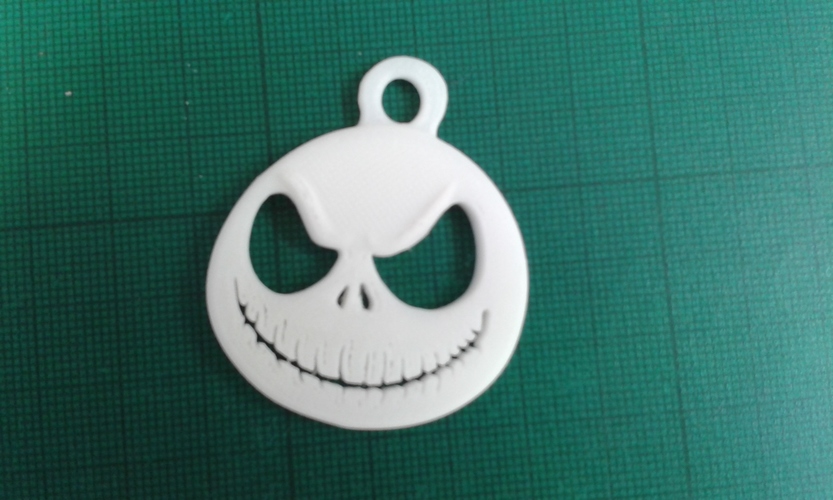 Jack Skellington key fob 3D Print 13915 Jack Skellington key fob 3D Print 13915
