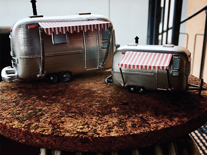 Airstream Trailer 3D Print 13941 Airstream Trailer 3D Print 13941