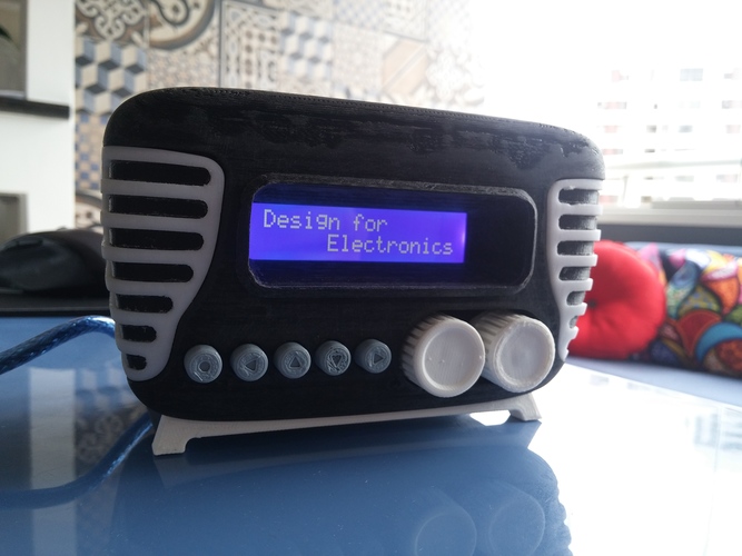 Mini Vintage Internet Radio 3D Print 13958 Mini Vintage Internet Radio 3D Print 13958