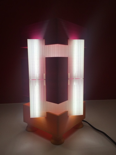 Origami Lampshade 3D Print 13986 Origami Lampshade 3D Print 13986
