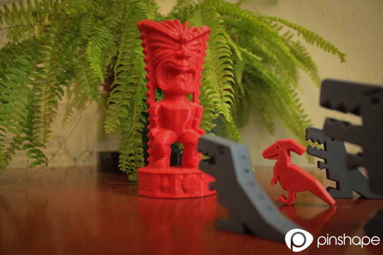 Tiki God of Money 3D Print 1402 Tiki God of Money 3D Print 1402