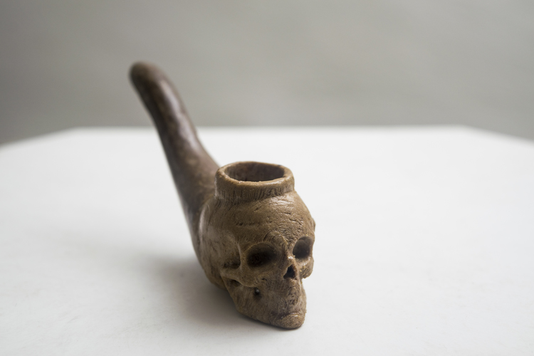 Skull Pipe 3D Print 14133 Skull Pipe 3D Print 14133