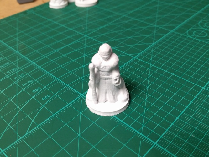 Fantasy Adventuring Party (18mm scale) 3D Print 14193 Fantasy Adventuring Party (18mm scale) 3D Print 14193