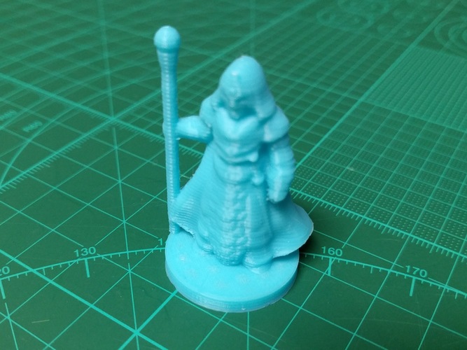 Starfall War Mage (18mm scale) 3D Print 14196 Starfall War Mage (18mm scale) 3D Print 14196