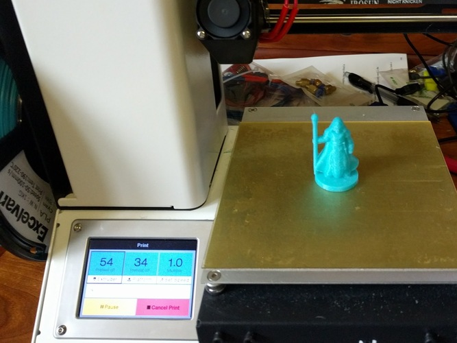 Starfall War Mage (18mm scale) 3D Print 14199 Starfall War Mage (18mm scale) 3D Print 14199