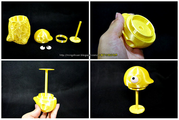 Penguin Cotton Swab Holder 3D Print 14320 Penguin Cotton Swab Holder 3D Print 14320