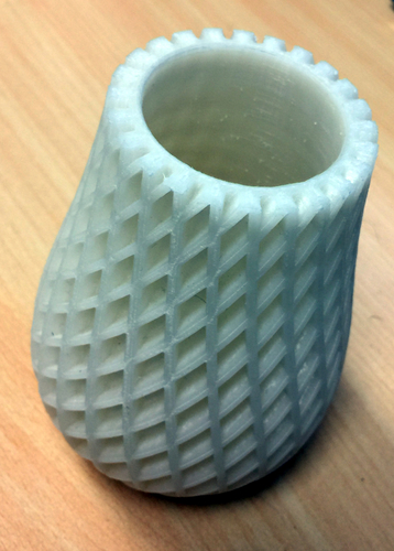 Spiral Vase 3D Print 14385 Spiral Vase 3D Print 14385