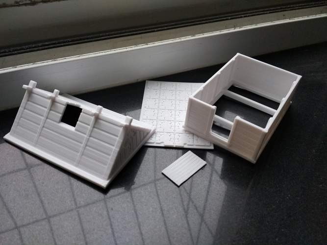 Viking House 3D Print 14404 Viking House 3D Print 14404