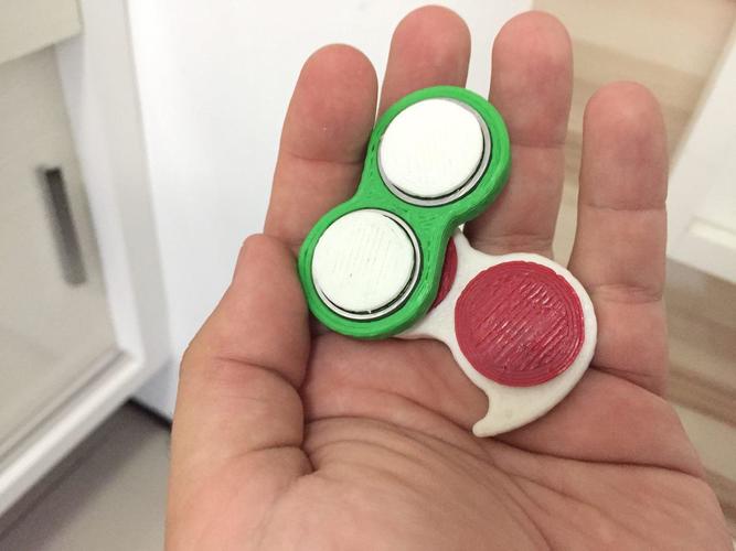 fidget spinner for people with short fingers 3D Print 14472 fidget spinner for people with short fingers 3D Print 14472